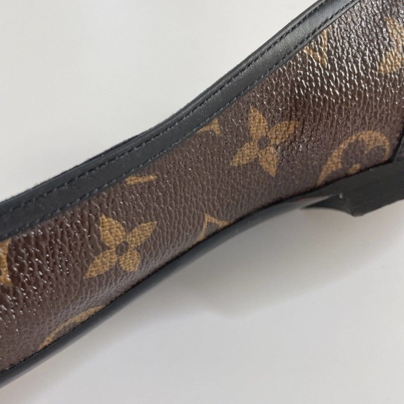 Louis Vuitton Womens 39 Monogram Revival Ballet Flat Ballerina Slip On AUTHENTIC - Picture 14 of 16